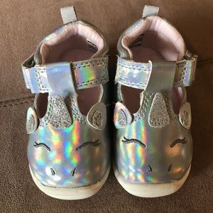 Carters Unicorn Shoes Size 2